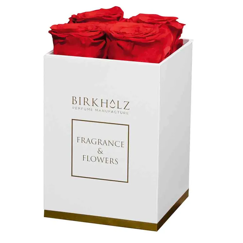 Super-Preis Flower Medium Box Red