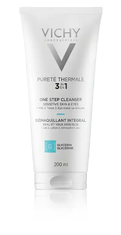 Vichy Pureté Thermale 3-in-1 One Step Cleanser Sensitiv Skin (200 ml) Top-Qualität