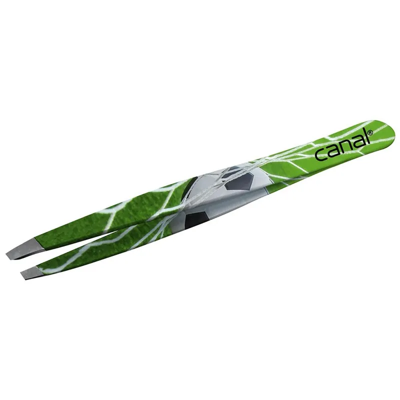 Top-Seller Canal Haarpinzette schräg Fußball 9 cm