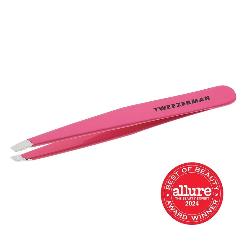 Tweezerman Schräge Pinzette in Pretty in Pink Kostenloser Versand