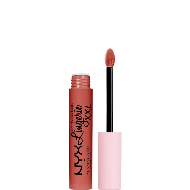 Original NYX Professional Makeup Lip Lingerie XXL Flüssiger Lippenstift mit langer Haltbarkeit Matt 4 ml (Verschiedene Farbtöne)