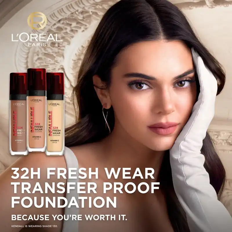 Angebot L'Oréal Paris Infallible 32-Stunden Freshwear Flüssigfoundation (Verschiedene Farbtöne)