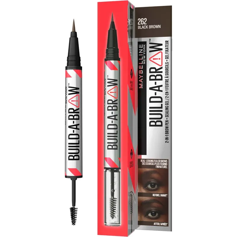 Nur Für Kurze Zeit Maybelline Build-A-Brow 2 Easy Steps Eye Brow Pencil and Gel (Various Shades)