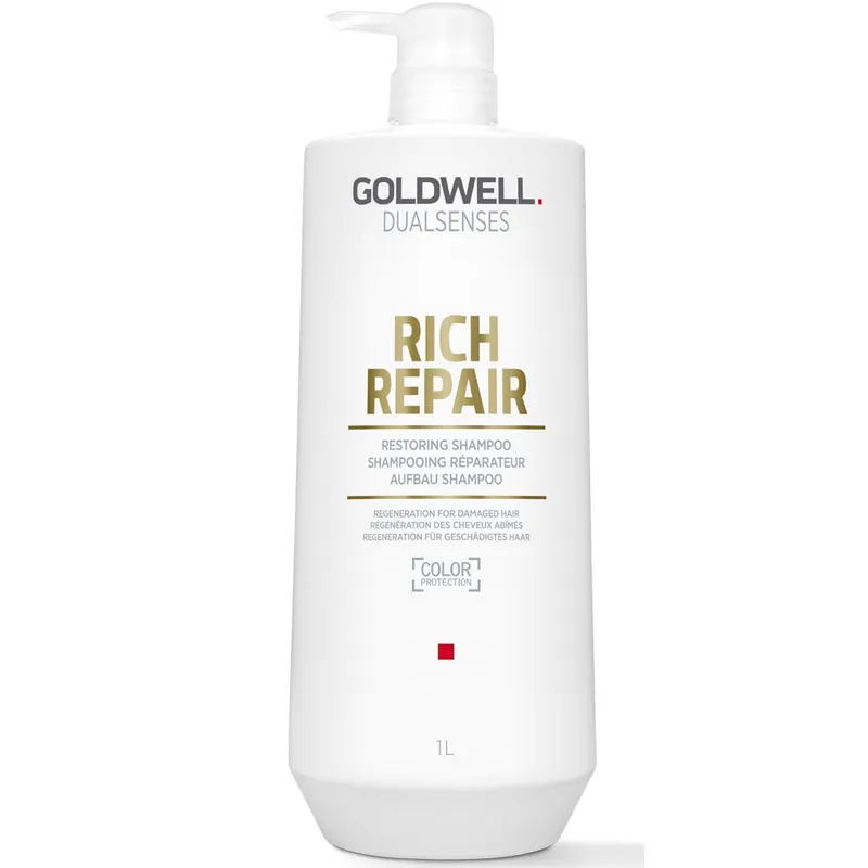 Kostenloser Versand Goldwell Dualsenses Rich Repair Restoring Shampoo 1000 ml