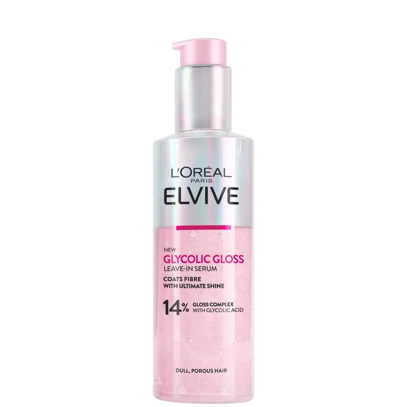 L'Oréal Paris Elvive Glykolisches Glanz-Leave-in-Serum für Stumpfes Haar 150 ml Handgefertigt