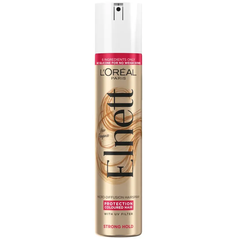 Direkt Vom Hersteller L'Oréal Paris Elnett Hair Spray for Coloured Hair UV 200ml
