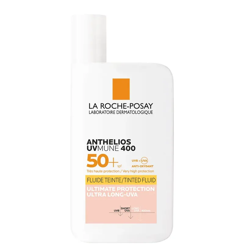 La Roche-Posay Anthelios UVMune 400 Unsichtbares Fluid Getönt LSF 50+ 50 ml Must-Have