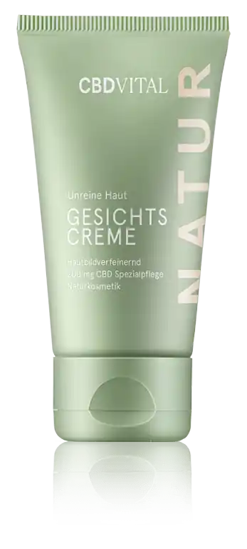 Ab Werk CBD VITAL Biokosmetik Gesichtscreme Unreine Haut (50 ml)