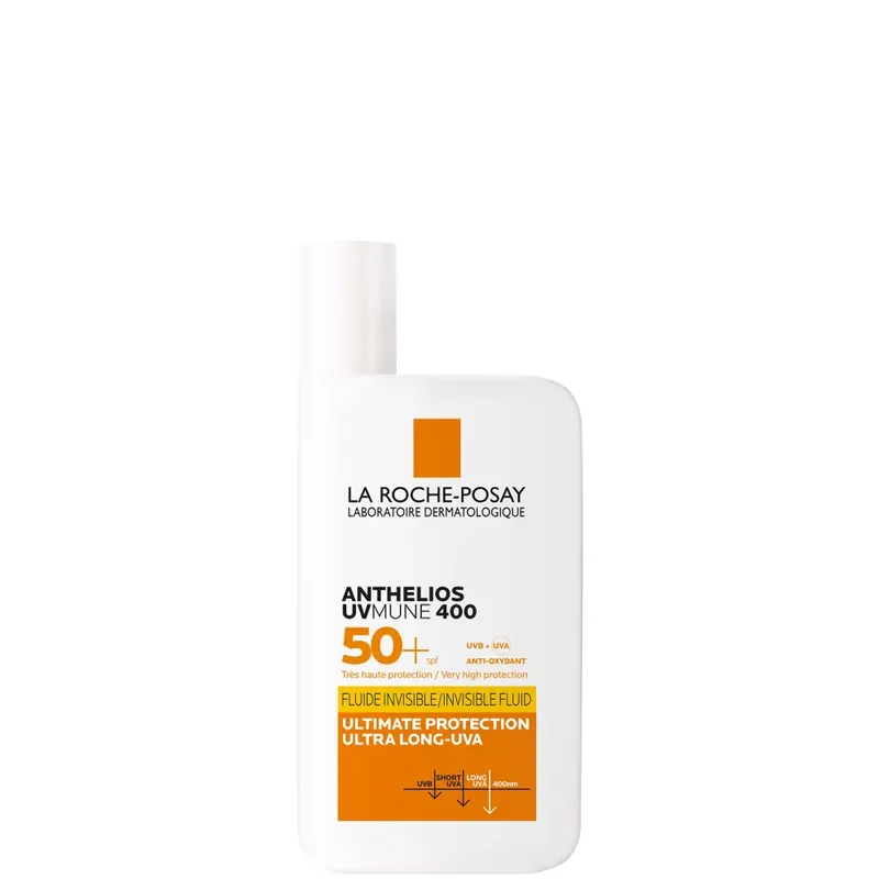Neu Im Sortiment La Roche-Posay Anthelios UVMune 400 Invisible Fluid SPF50+ Sun Cream 50ml