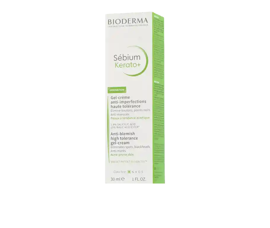 Sonderangebot Bioderma Sébium Kerato+ Anti-Blemish High Tolerance Gel-Cream (30 ml)
