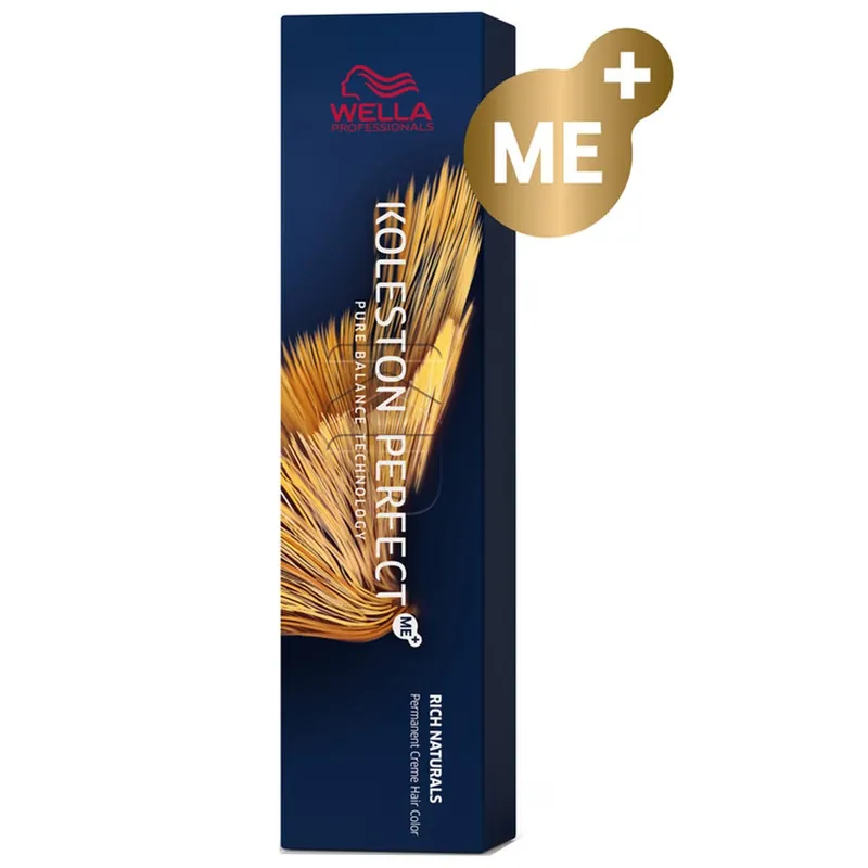 Exklusiv Wella Koleston Perfect Me+ Rich Naturals Haarfarbe Dunkelblond Cendré-Asch 6/91 60 ml