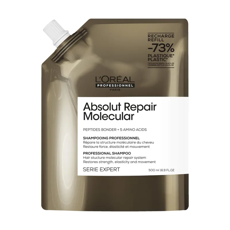 Heißes Angebot L'Oréal Professionnel Paris Serie Expert Absolut Repair Molecular Shampoo Refill 500 ml