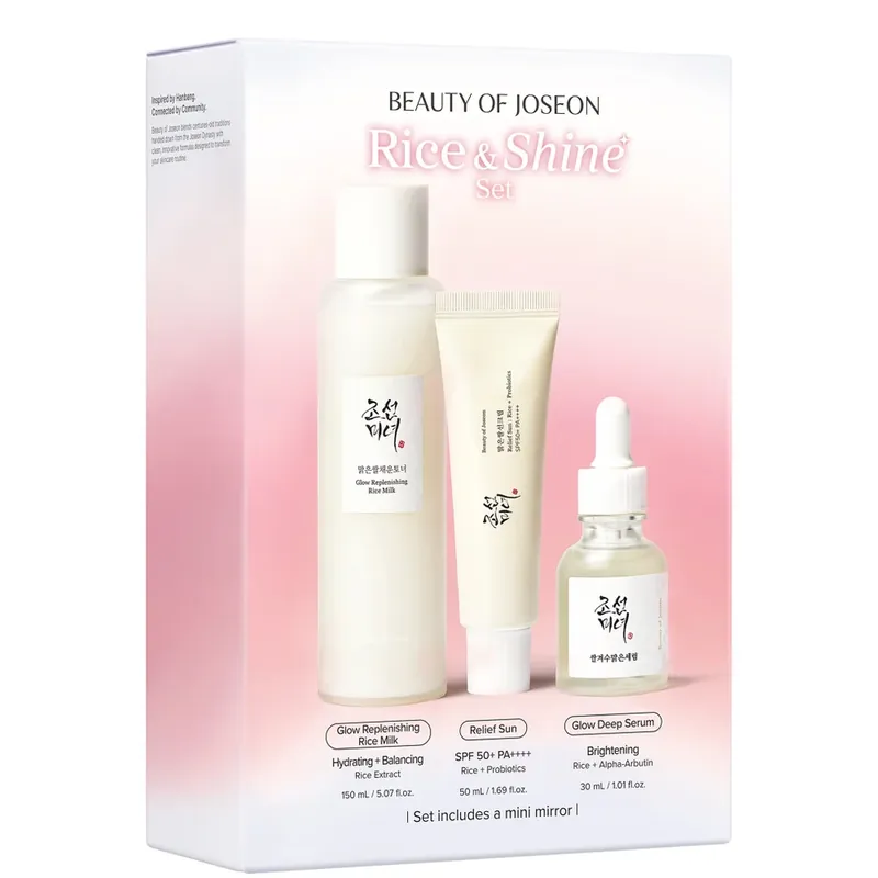 LOOKFANTASTIC X Beauty of Joseon Rice & Shine Set Finale Aktion