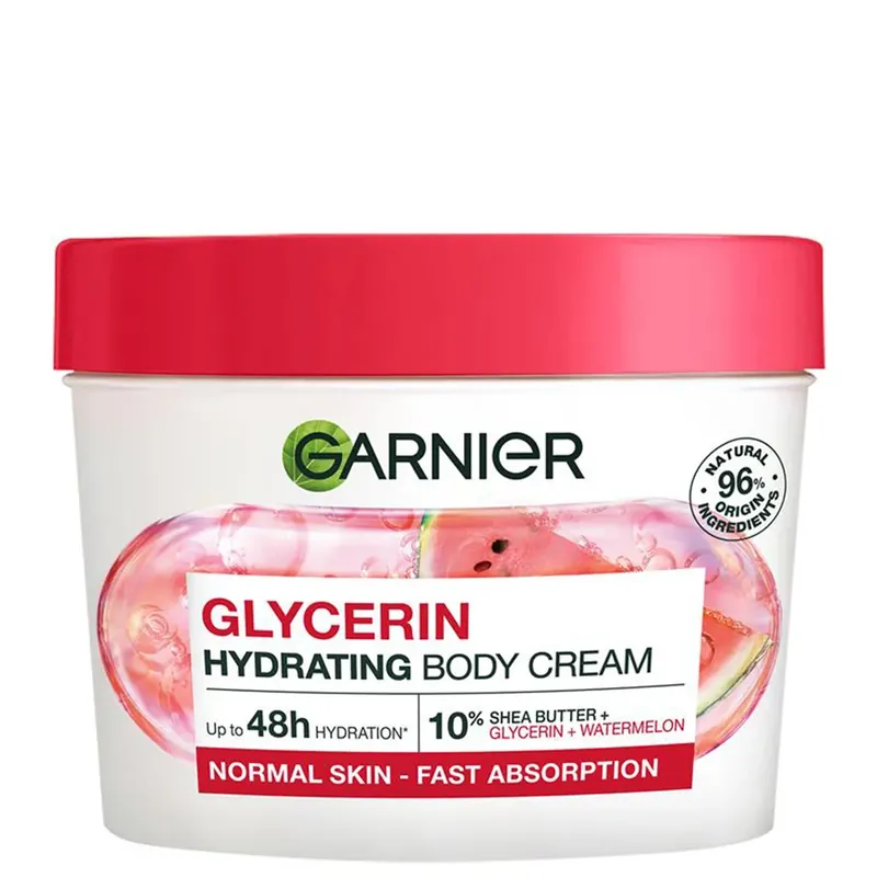 Garnier Body Superfood, Feuchtigkeitsspendende Gel-Creme, Wassermelone und Hyaluronsäure 380 ml Sonderangebot