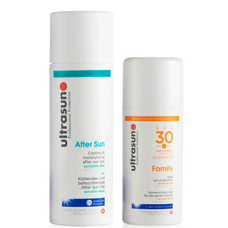 Sichere Zahlung Ultrasun Family LSF 30 - Super Sensitive (100 ml) und Ultrasun Aftersun