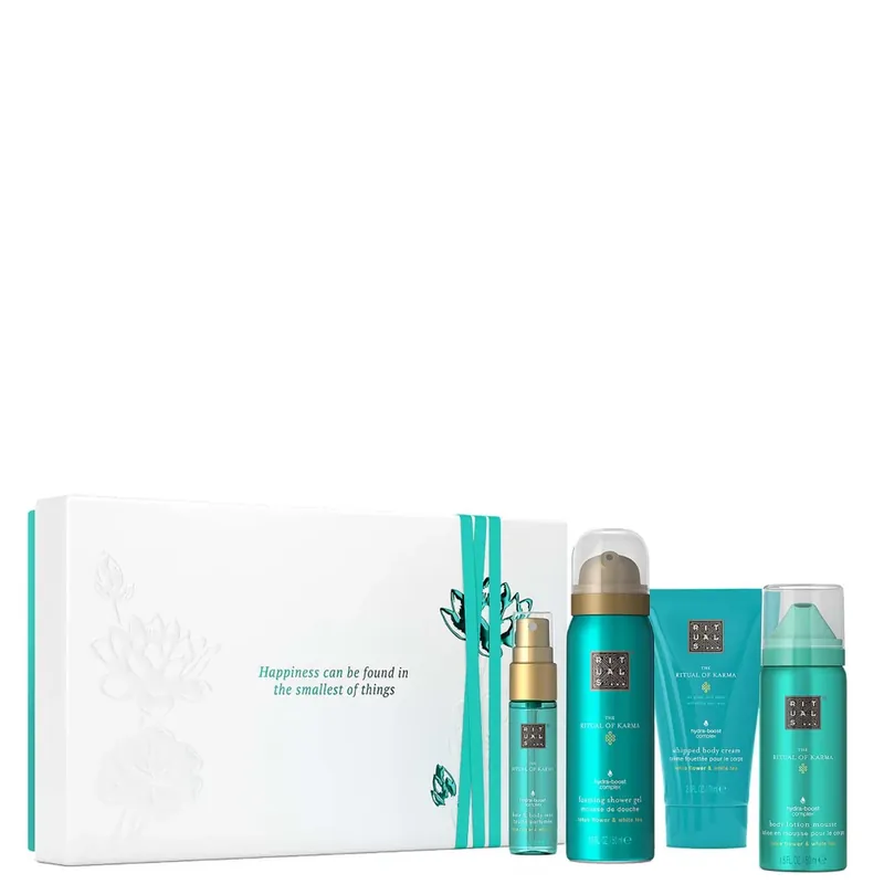 Preiswert RITUALS The Ritual of Karma Lotus Flower & White Tea Bath & Body Small Gift Set