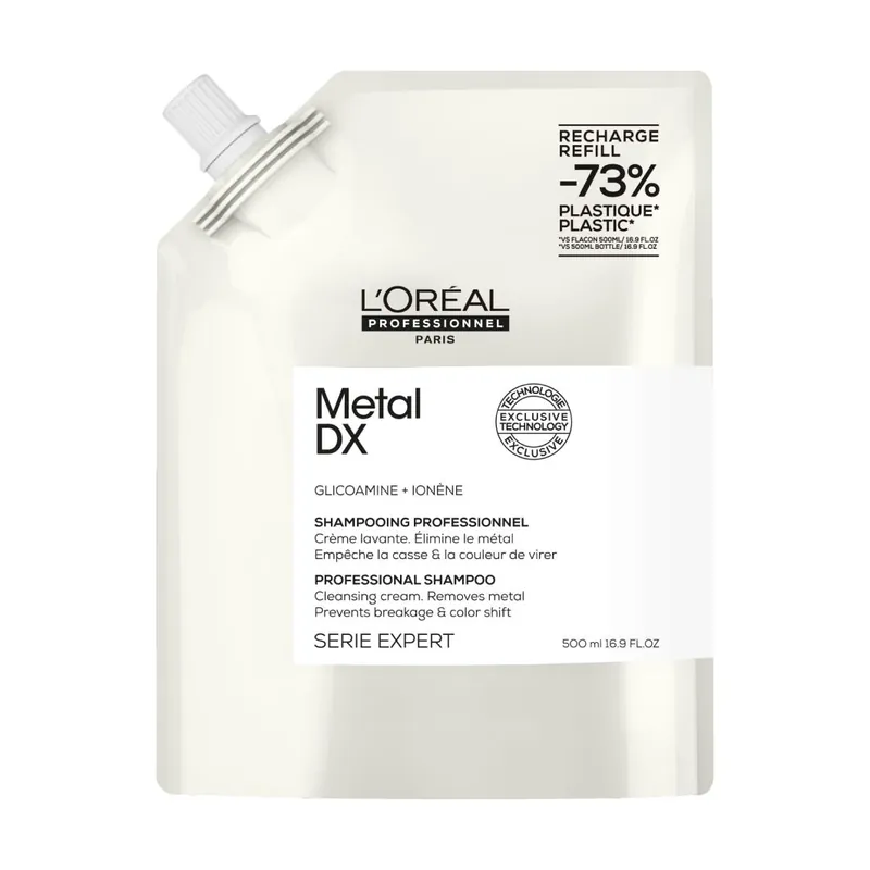 Sonderaktion L'Oréal Professionnel Paris Serie Expert Metal DX Shampoo Refill 500 ml
