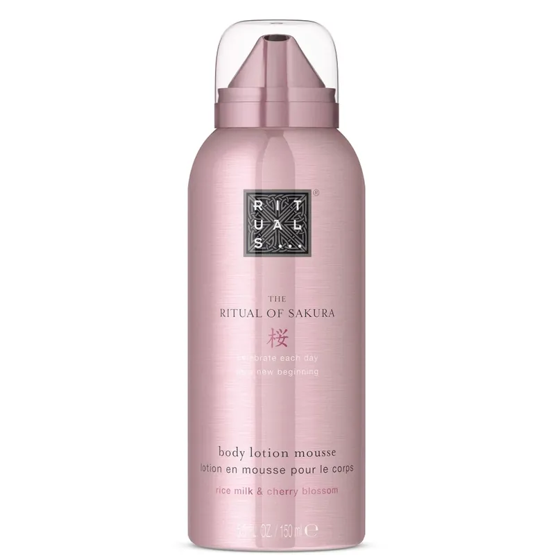 Rituals The Ritual of Sakura Rice Milk & Cherry Blossom Body Lotion Mousse 150ml Kostenloser Rückversand
