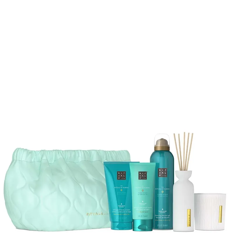 Wochenendangebot RITUALS The Ritual of Karma Lotus Flower & White Tea Bath & Body Large Gift Set