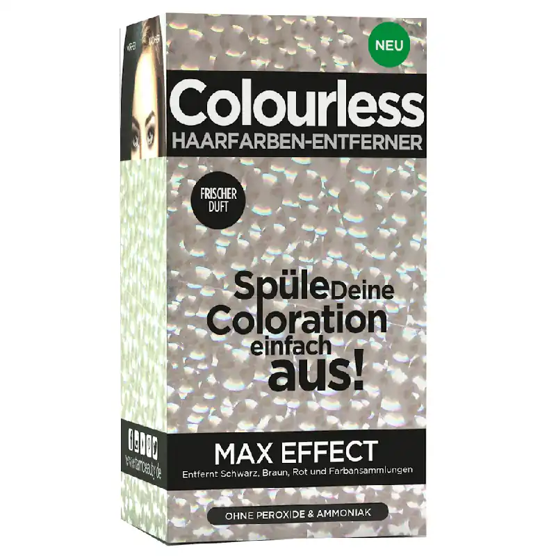 Colourless Haarfarben-Entferner Max Effect Meistverkauft