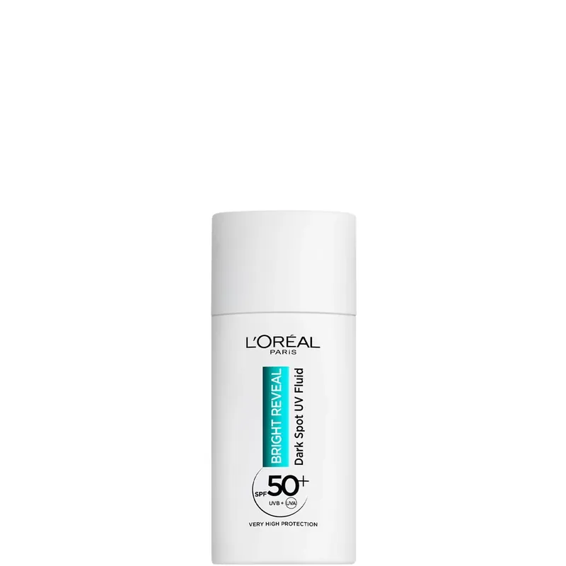 L'Oréal Paris Bright Reveal Dunkle Flecken UV-Fluid LSF 50+ mit Nicotinamid 50 ml Kostenloser Versand