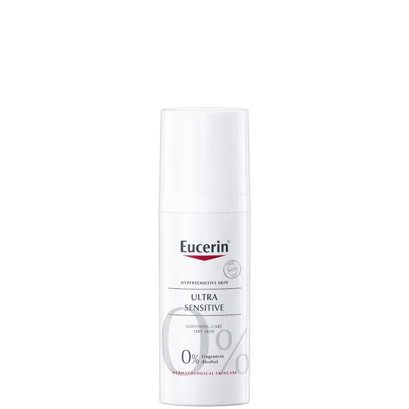 Mengenrabatt Eucerin UltraSensitive Soothing Care für Trockene Haut 50 ml