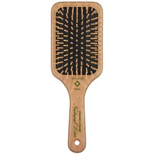 Billig Fripac Medis Natural Line - Ahornbürste Paddle Brush - 9-reihig