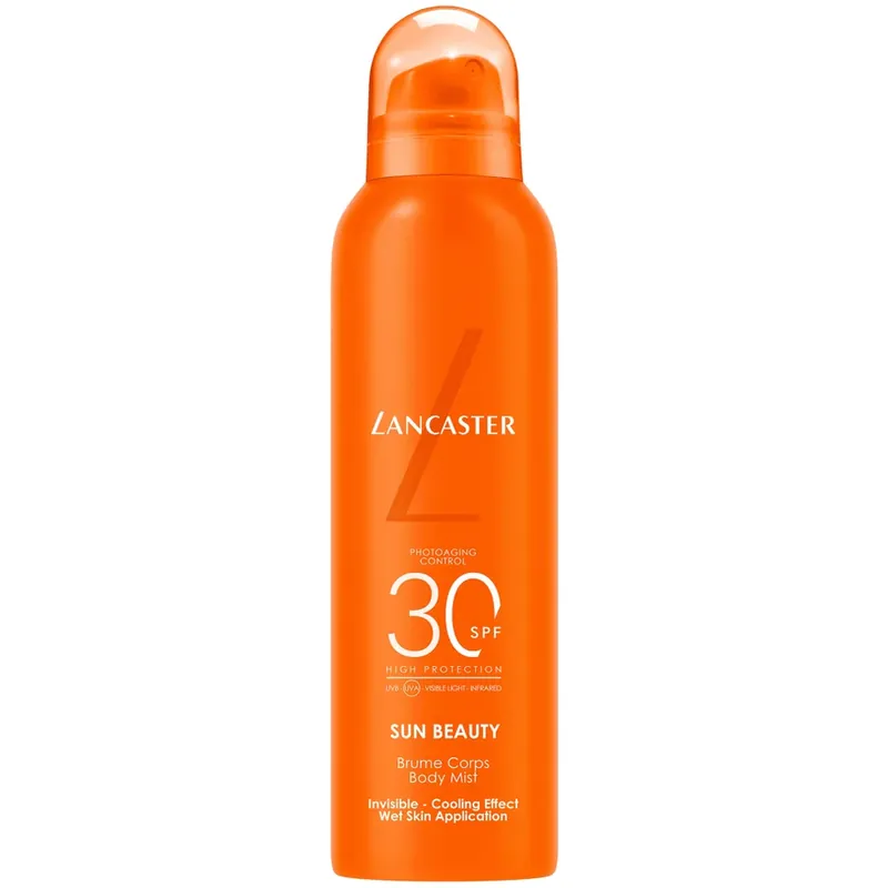 Lancaster Sun Sport Cooling Invisible Mist Wet Skin Application for Body SPF30 200ml Premium