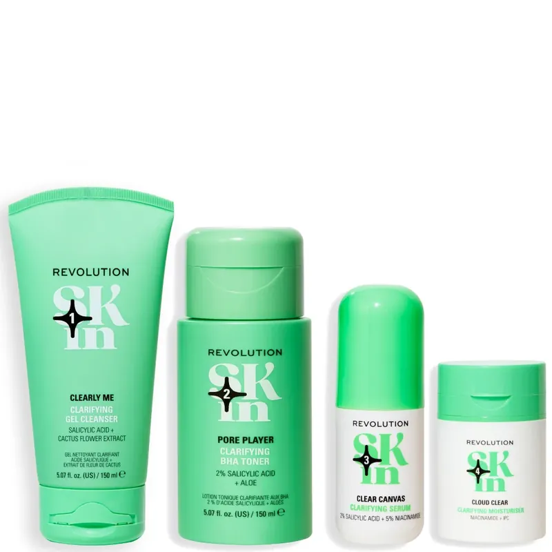 Knallerangebot Revolution Skincare Clearly Clarify 4 Step Bundle
