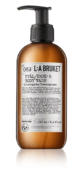 Heute Kaufen L:A BRUKET Cleansing 069 Hand & Body Wash Lemongrass (240 ml)