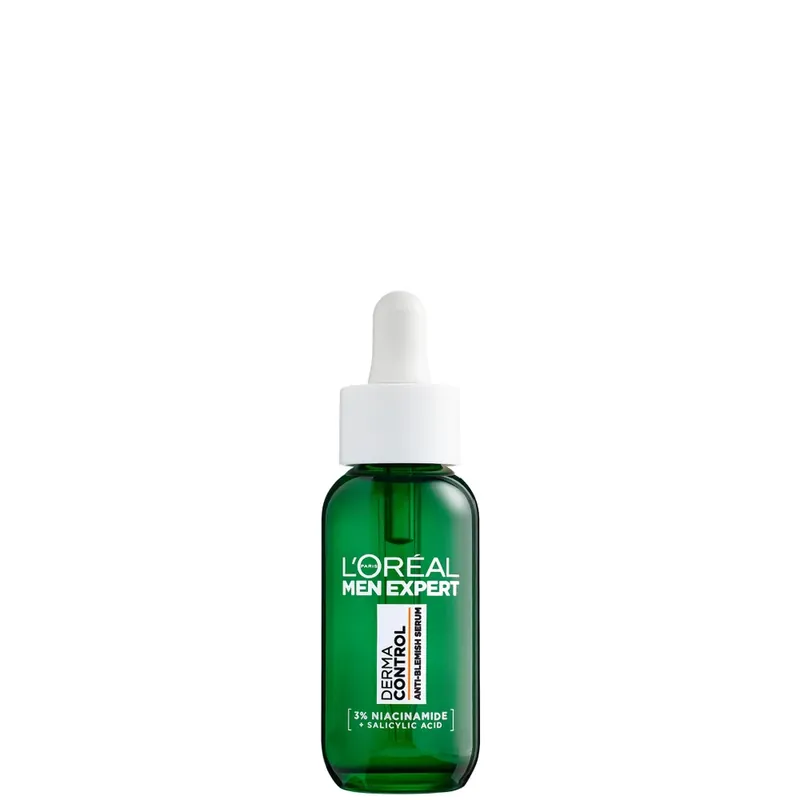 L'Oréal Men Expert Derma Control Anti-Blemish Serum with 3% Niacinamide + Salicylic acid 30ml Hochwertig