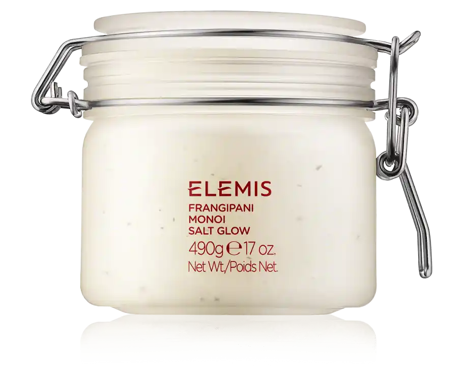 Kostenloser Rückversand Elemis Body Care Frangipani Monoi Salt Glow Body Scrub (490 ml)