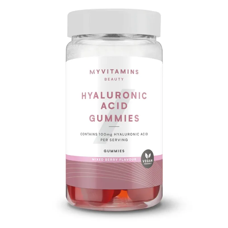 Myvitamins Hyaluronic Acid Gummies, Mixed Berries, 60 Gummies Preisreduziert