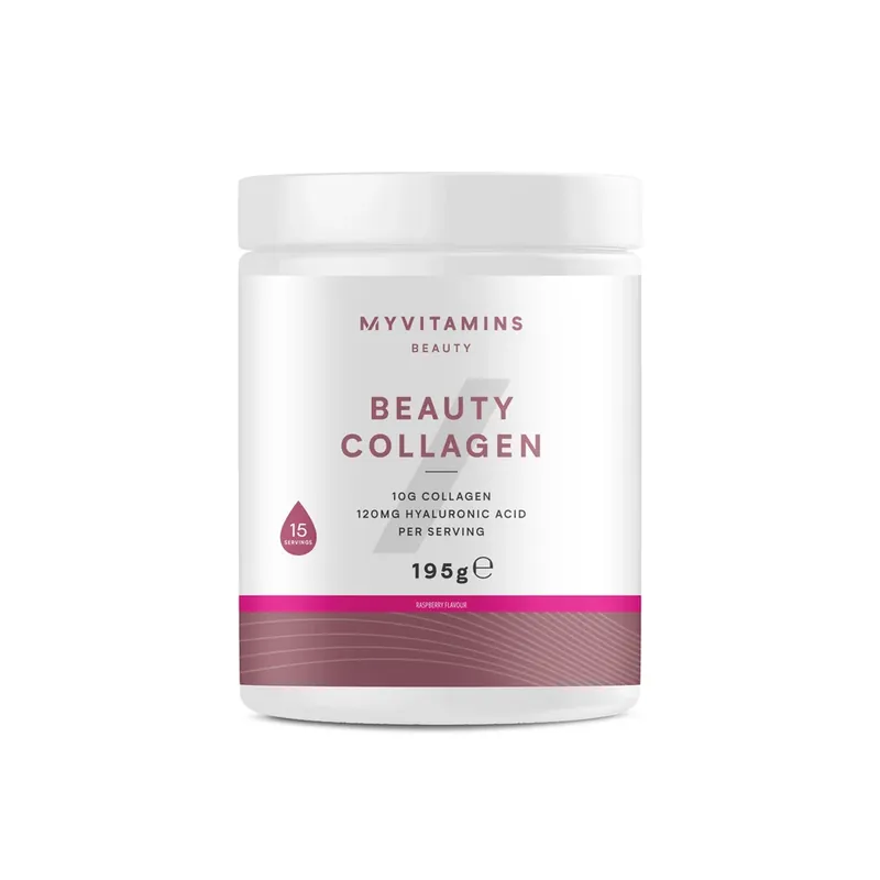 Myvitamins Beauty Collagen Powder, Tub, Raspberry, 195g Jetzt Zugreifen