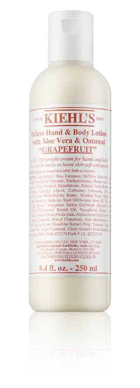 Kiehl's Body Care Deluxe Hand & Body Lotion "Grapefruit" (250 ml) Direkt Vom Hersteller