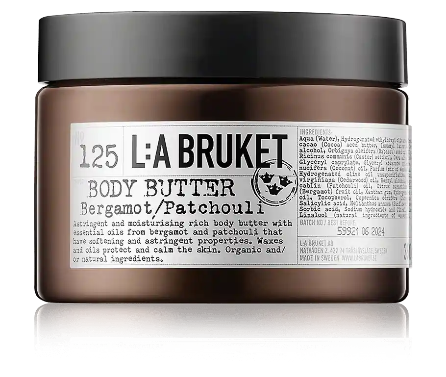 Preisknaller L:A BRUKET Body Care 125 Body Butter Bergamot/Patchouli (350 g)
