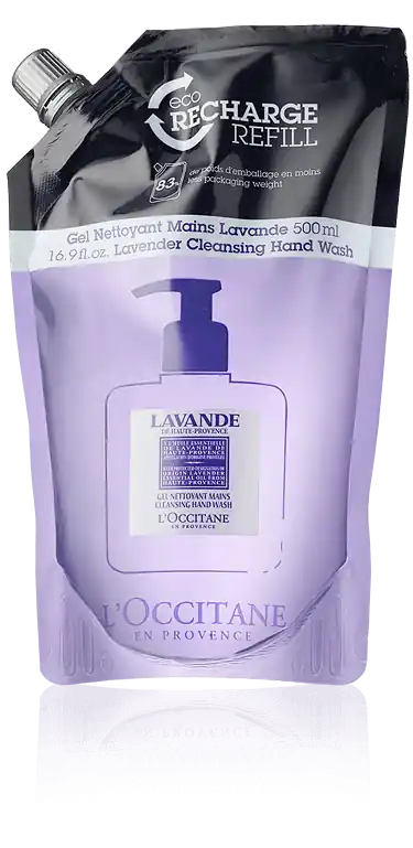 Exklusiv L'Occitane Lavande Gel Nettoyant Mains Eco-Recharge (500 ml)
