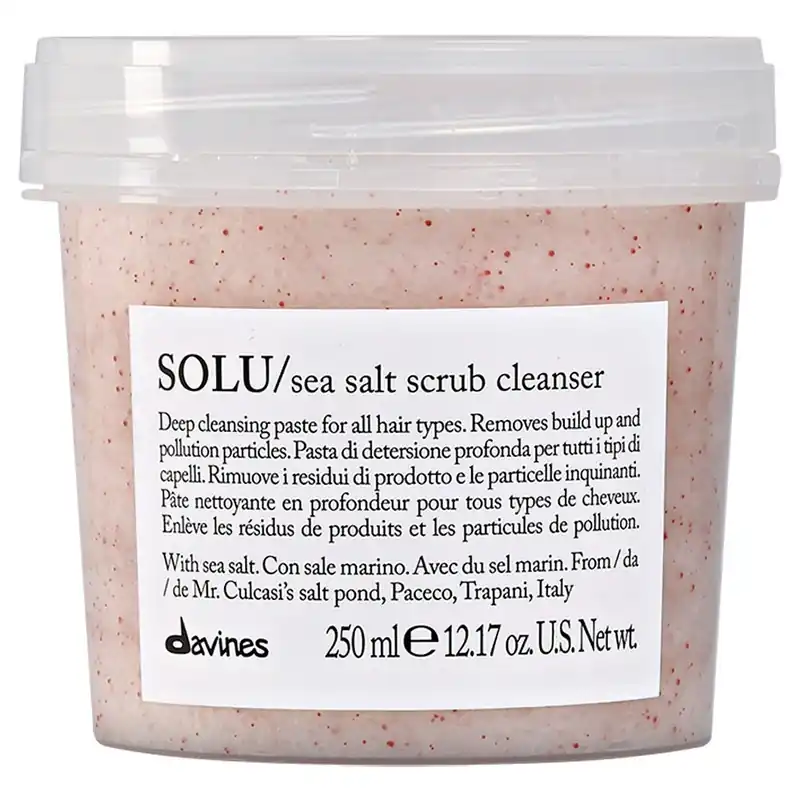 Davines Essential Haircare Solu Sea Salt Scrub Cleanser 250 ml Nur Für Kurze Zeit
