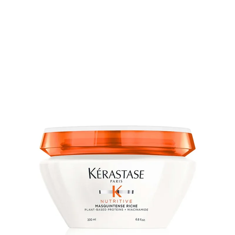 Kérastase Nutritive Masquintense Riche Intensiv Nährende Reichhaltige Maske für Sehr Trockenes, Mittleres bis Dickes Haar 200 ml Schneller Versand