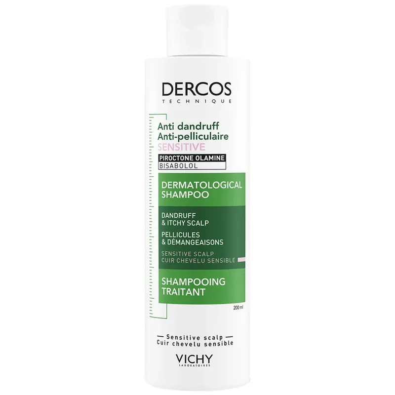Must-Have VICHY Dercos Anti--Schuppen-Shampoo für empfindliche Kopfhaut 200 ml