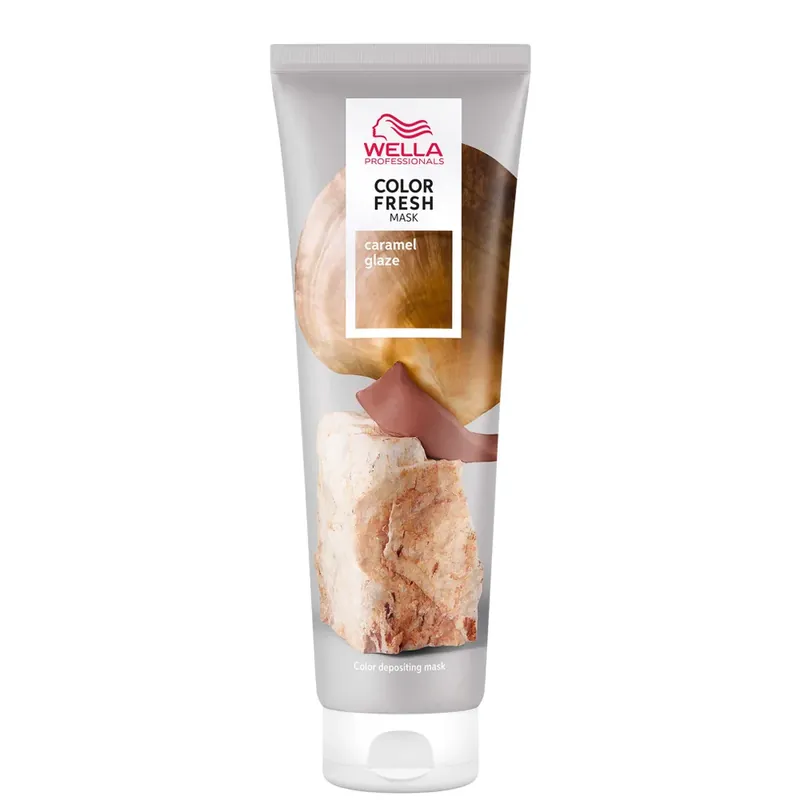 Zertifiziert Wella Professionals Care Color Fresh Semi-Permanent Farbmaske – Caramel Glaze 150 ml