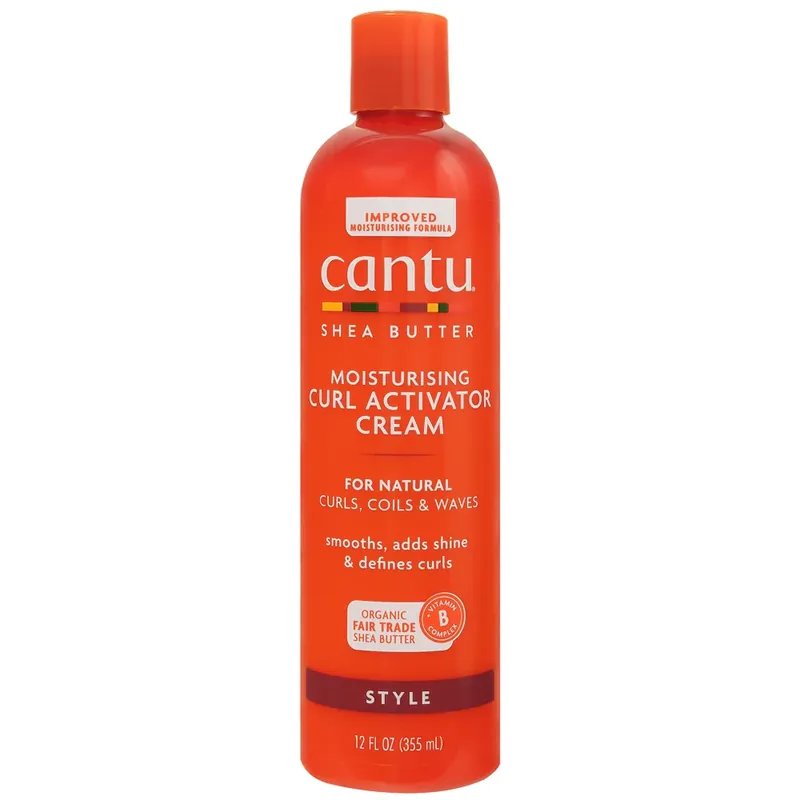 Original Cantu Sheabutter für Naturhaar Feuchtigkeitsspendende Lockenaktivator-Creme 355 ml