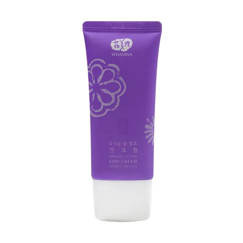 Geld-Zurück-Garantie Organic Flowers Sun Cream SPF 50