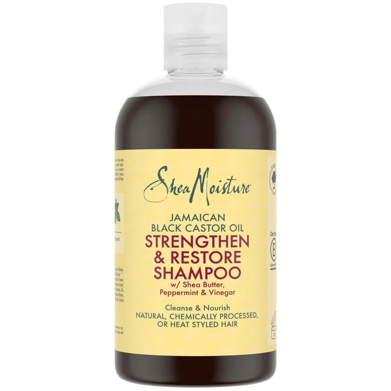 SheaMoisture Jamaican Black Castor Oil Strengthen, Grow & Restore Shampoo 384ml Markenware