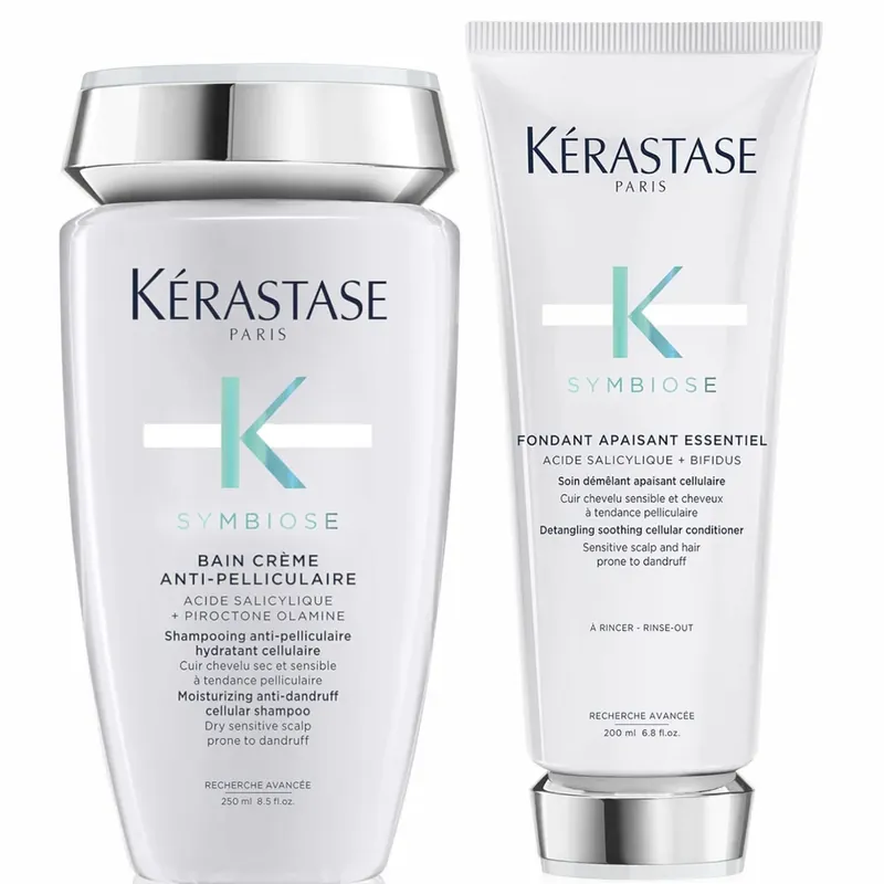 Kostenloser Versand Kérastase Symbiose Anti-Dandruff Cleanse and Condition Duo for Dry Scalps