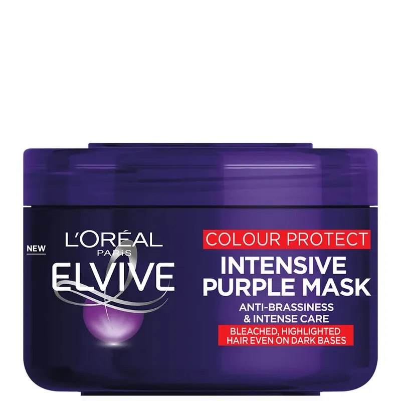 L'Oréal Elvive Colour Protect Anti-Messington Lila Maske 250 ml Kostenloser Rückversand