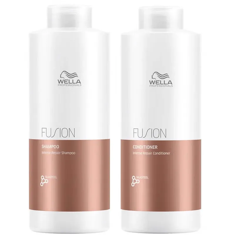 Preis Gesenkt Wella Professionals Fusion Repair Shampoo and Conditioner Super Size Regime Bundle