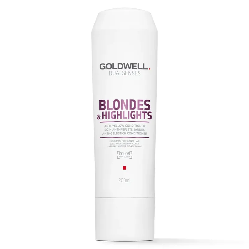 Weltweiter Versand Goldwell Dualsenses Blonde and Highlights Anti-Yellow Conditioner 200ml