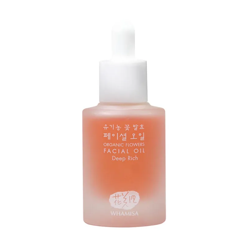 Sale Organic Flowers Facial Oil Deep Rich