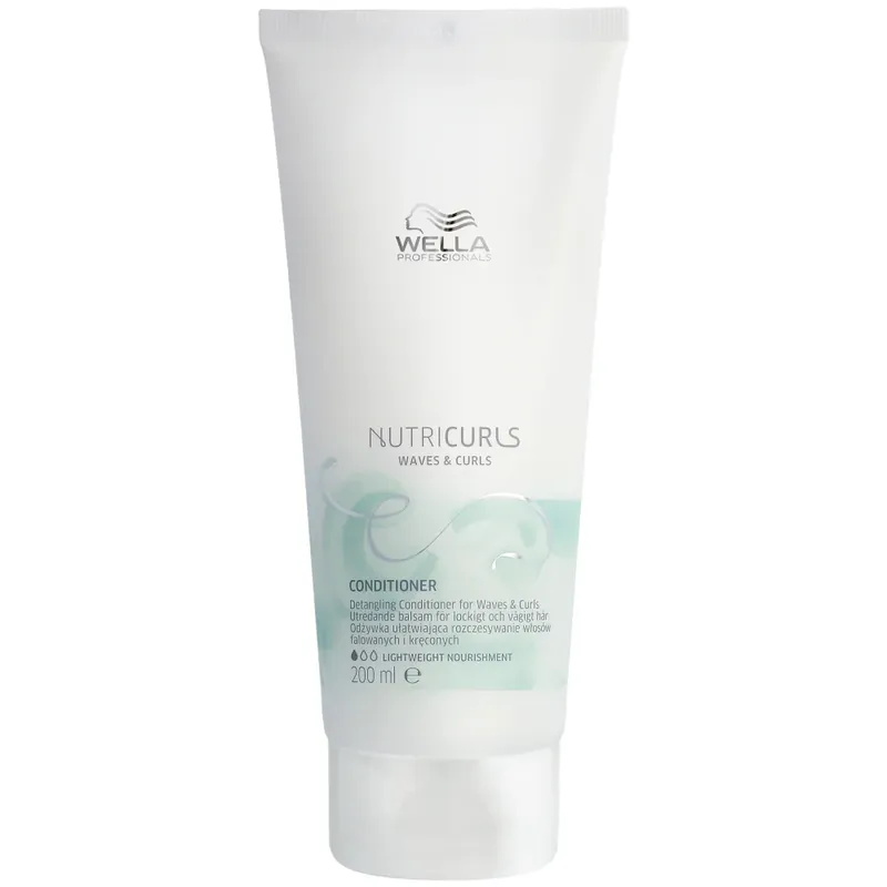 Letzte Chance Wella Professionals Nutricurls Entwirrende Spülung für Wellen und Locken 200 ml